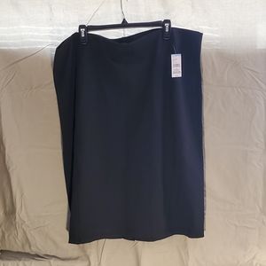 Simply Emma Elastic Waist Stretch Pencil Skirt